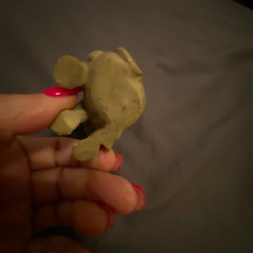 Gray Elephant Figurine for Small Pets